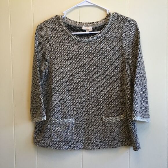 ANTHROPOLOGIE MEADOW RUE BEAD TRIMMED TOP‎ - Picture 1 of 6